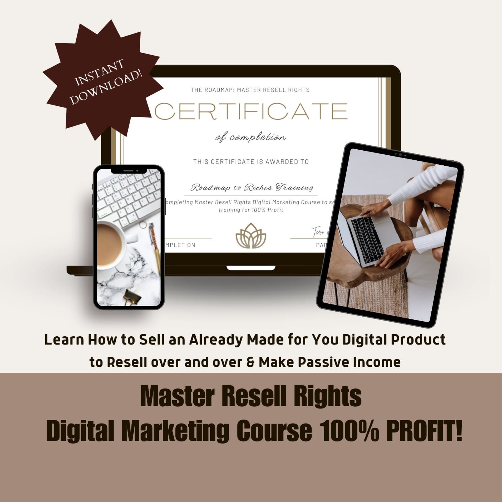 digital marketing with master resell rights